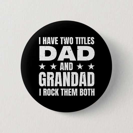Vater Grandad Button (Vorderseite)