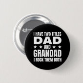 Vater Grandad Button (Vorne & Hinten)
