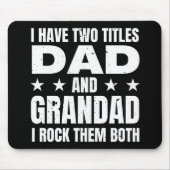 Vater Grandad Mousepad (Vorne)