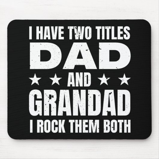 Vater Grandad Mousepad (Vorne)