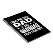Vater Grandad Notizblock (Rechte Seite)