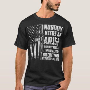 Vater Grandpa Veteran US Flag Pro Gun 2. Änderung T-Shirt