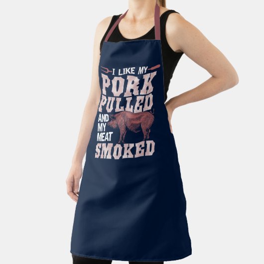 Vater Grill Hintern Rubbed and My Pork gepulste Sc Schürze (InSitu)
