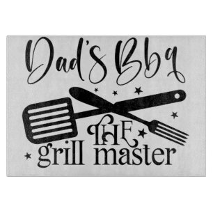 Vater GRILLEN des Grillmeisters Schneidebrett
