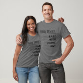 Vater GRILLEN Timer, Funny Beer Drink Rauch Fleisc T-Shirt (Unisex)