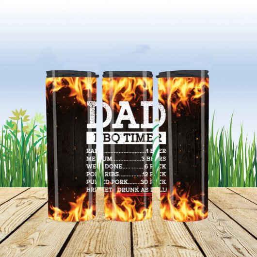 Vater GRILLEN Timer Funny GRILLEN Sarcasm Thermosbecher