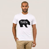 VATER GRIZZLY BEAR T - SHIRT (Vorne ganz)