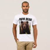 VATER GRIZZLY BEAR T - SHIRT (Vorne ganz)