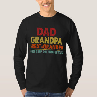 Vater Großer Opa von den Großkindern T-Shirt