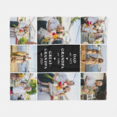 Vater, Großvater, Großgroßvater errichtet Schuppen Fleecedecke (Vorderseite (Horizontal))