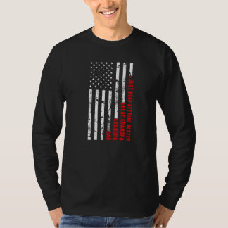 Vater Großvater Ich Behielt gerade, bessere Männer T-Shirt