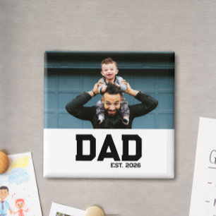 Vater gründete anpassbaren Jahr Vatertag Magnet