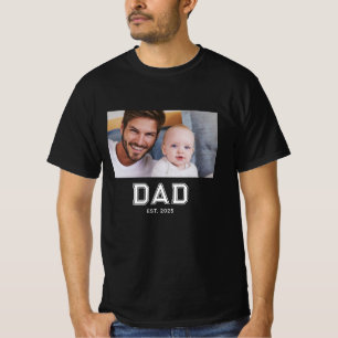 Vater gründete Foto zum Vatertag T-Shirt