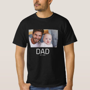 Vater gründete Foto zum Vatertag T-Shirt