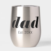 Vater gründete neues Vater-Geschenk (Rückseite)