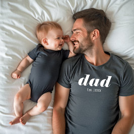Vater gründete neues Vater-Geschenk T-Shirt