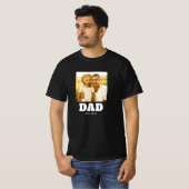 Vater Gründungjahr Foto T-Shirt (Vorne ganz)
