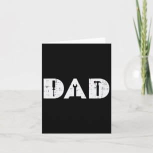 Vater Handy Tools Funny Vathers Day Mechanic Daddy Karte