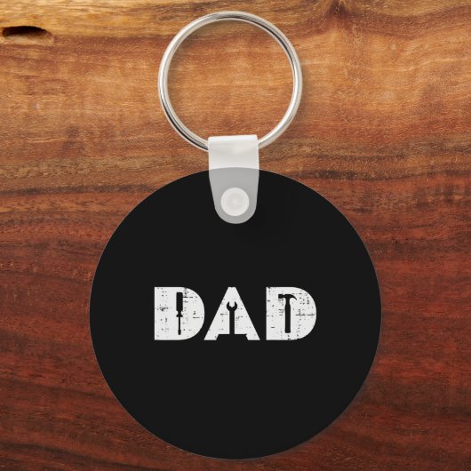 Vater Handy Tools Funny Vathers Day Mechanic Daddy Schlüsselanhänger (Vorderseite)