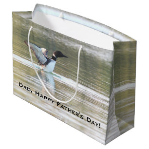 Vater Happy Vathers Day Große Geschenktüte