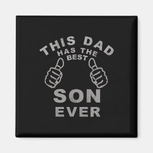 Vater hat das beste Son-je-Vatertag Geschenk von s Magnet