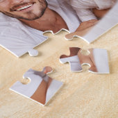 Vater hat modern 3 Foto eingerichtet Puzzle (Seite)