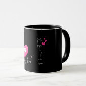 Vater Held Herz / Papà Eroe Tasse (VorderseiteRechts)