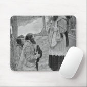 Vater Hennepin, der Masse feiert Mousepad (Mit Mouse)