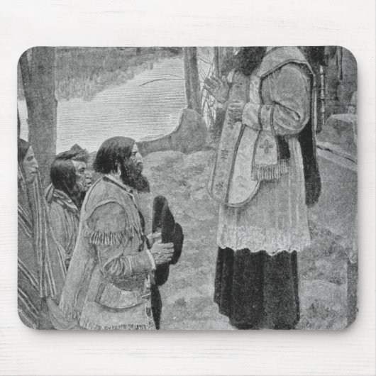 Vater Hennepin, der Masse feiert Mousepad (Vorne)