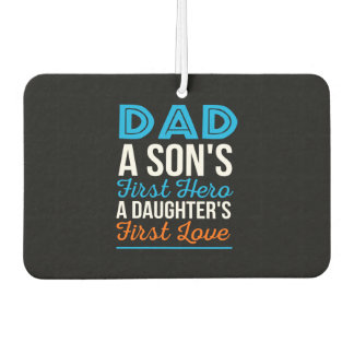 Vater Hero A Daughter Liebe Frohes Vatertag Autolufterfrischer