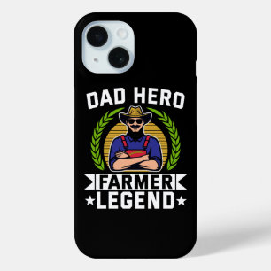 Vater Hero Bauer Legend Vatertag Landwirtschaft Case-Mate iPhone Hülle