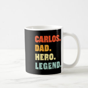 Vater Hero Legend Personalisiert Individuelle Name Kaffeetasse