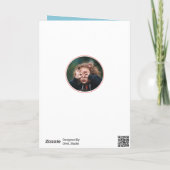 Vater Hero Superhero Speech Bubble Vathday Karte (Rückseite)