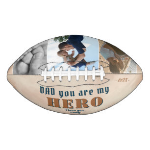 Vater Hero Watercolor Vater Tag 3 FotoCollage Football