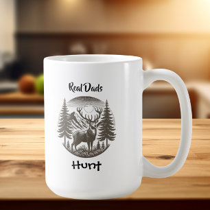 Vater Hirsch Jagd Tasse Personalisieren