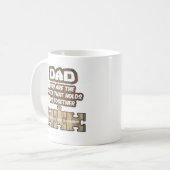 Vater Holding Family | 2 Names Edition Kaffeetasse (Vorderseite Links)