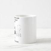 Vater Holstein und Schwester-heilige Kuh-schlechte Kaffeetasse (Mittel)