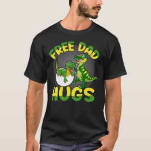 Vater Hugs Dinosaur Vater & Kind   Der lustige Vat T-Shirt