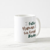 Vater Human API Lustiger IT-Vater Kaffeebecher Kaffeetasse (VorderseiteRechts)