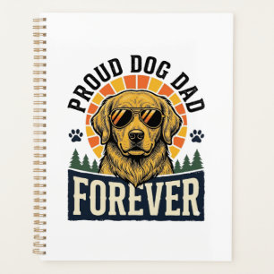 Vater-Hund-Shirt Vintage Golden Retriever Retro-De Planer