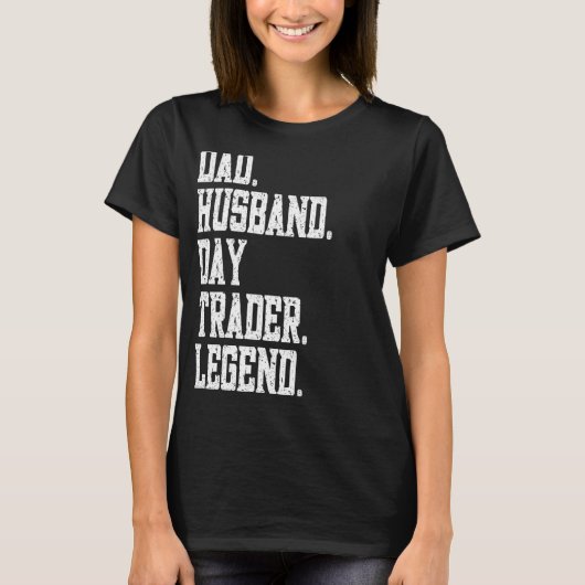 Vater Husband Data Scientist Legend T-Shirt (Vorderseite)