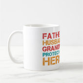 VATER HUSBAND GRANDPA PROTECTOR HERO KAFFEETASSE (Links)