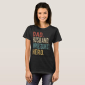 Vater Husband Impressionist Hero T-Shirt (Vorne ganz)