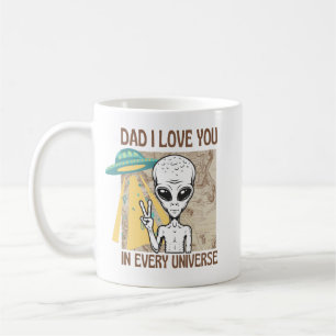 Vater I Liebe dich in jedem Universum Kaffeetasse
