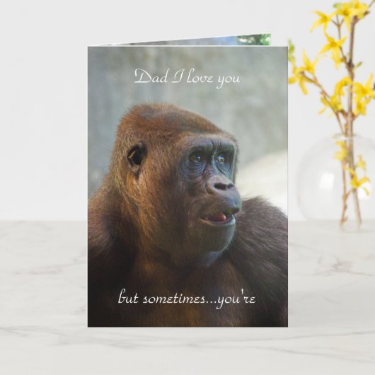 VATER I LIEBE KARTE (Gelbe Blume)