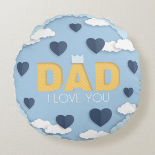 VATER I LIEBE RUNDES KISSEN