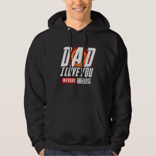 Vater I Liebe Sie in jedem Universum Vatertag 1 Hoodie