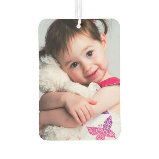 Vater I Liebe Sie Kind Foto Freshener Autolufterfrischer (Rückseite)