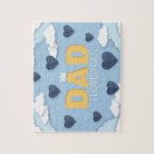 Vater I Liebe Sie, Vatertagsgeschenk Puzzle (Vertikal)