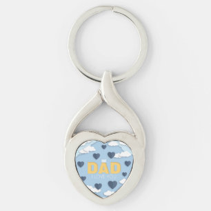 Vater I Liebe Sie, Vatertagsgeschenk Schlüsselanhänger